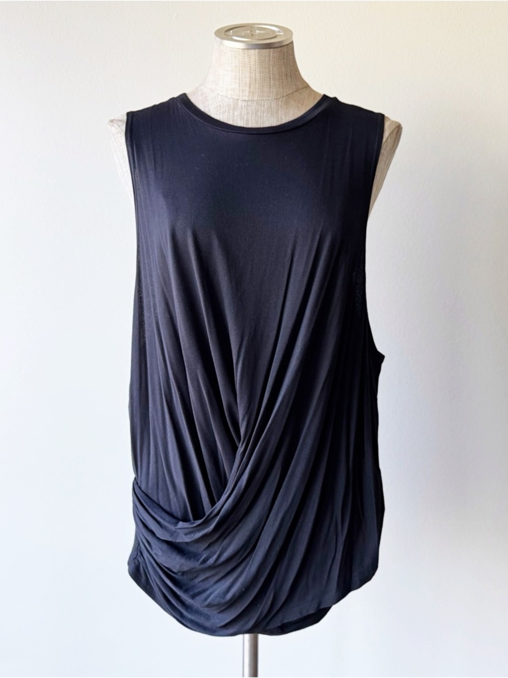 Nomia Black Draped Top